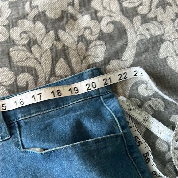 Susan Graver Stretch Denim Classic Boot cut medium wash Women's Jeans 20W - Picture 5 of 6